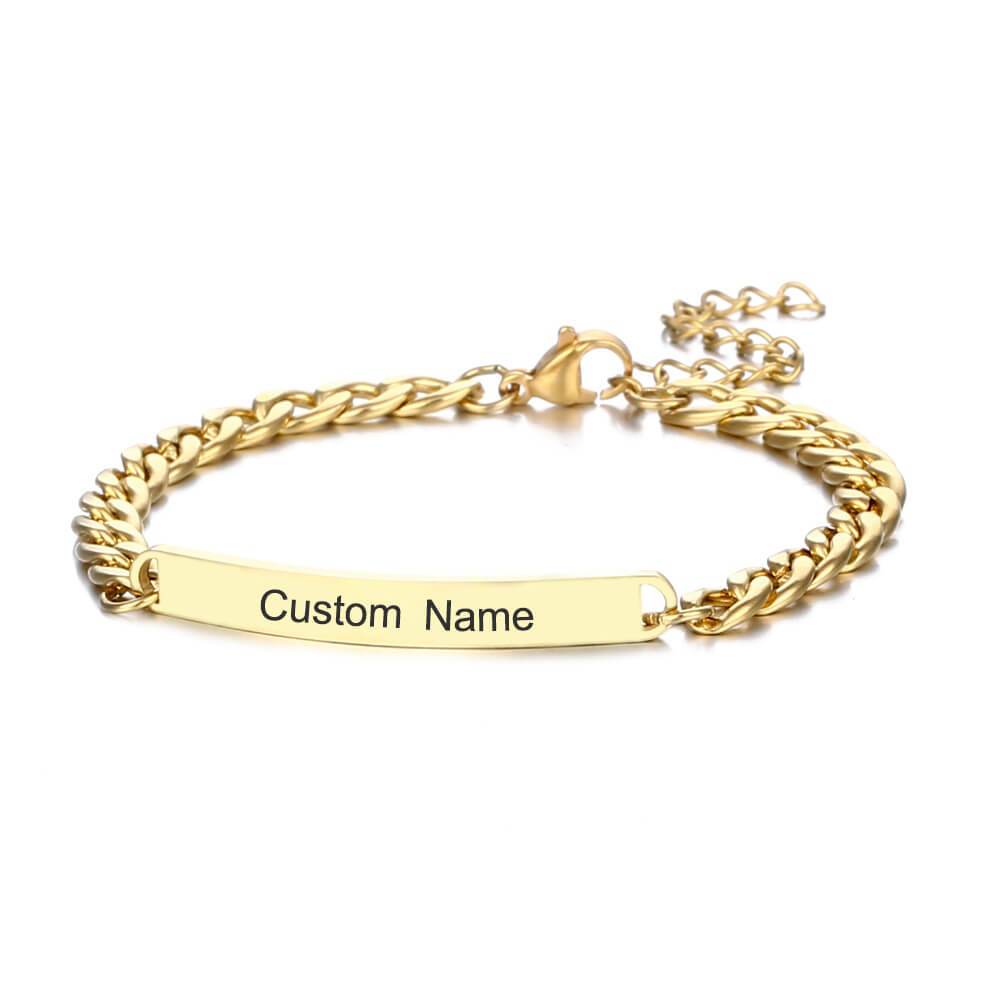 LOANYA Couple Bracelet With Individual Lettering