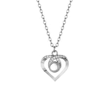 Load image into Gallery viewer, LOANYA Personalised Photo Projection Necklace with Zirconia
