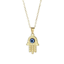 Load image into Gallery viewer, Personalised Fatima Hand Necklace
