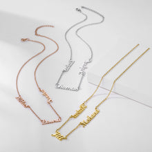 Load image into Gallery viewer, LOANYA Halskette mit 3 Namen Necklaces Loanya 
