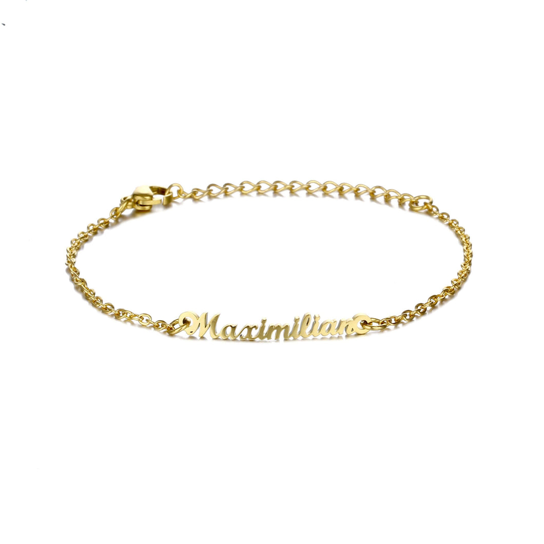 LOANYA personalisierbares Armband Necklaces Loanya Gold 